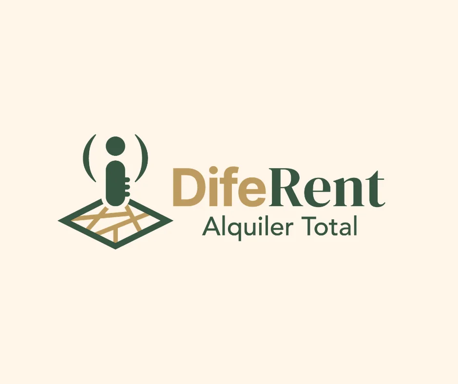 Logotipo DifeRent versión final con aplicaciones
